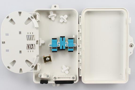 6 core optical fiber distribution box