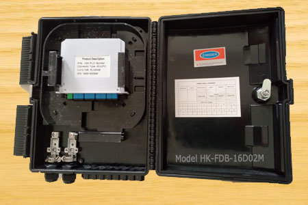 Fiber Optic Distribution Box 16 Cores with module splitter explosion-proof